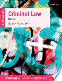 Criminal Law Directions