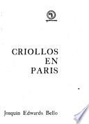 Criollos en Paris