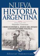 Crisis económica, avance del Estado e incertidumbre política 1930-1943