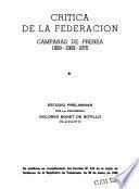 Crítica de la federación