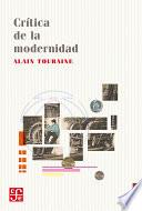 Crítica de la modernidad