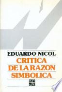 Crítica de la razón simbólica