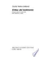 Critica del testimonio