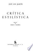 Crítica estilística