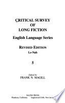 Critical Survey of Long Fiction
