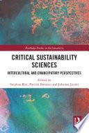 Critical Sustainability Sciences