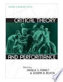 Critical Theory and Performance
