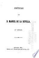 Críticas de D. Manuel de la Revilla