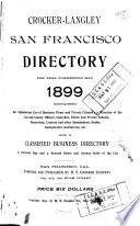 Crocker-Langley San Francisco Business Directory ...