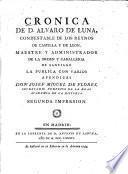 Cronica de D. Alvaro de Luna,