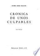 Crónica de unos culpables