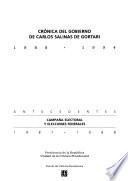 Crónica Del Gobierno de Carlos Salinas de Gortari, 1988-1994