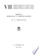 Crónica, ponencias y comunicaciones: Comunicaciones