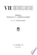 Crónica, ponencias y comunicaciones