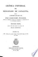 Cronica universal del principado de Cataluna (etc.)
