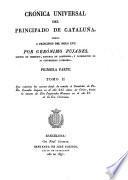 Crónica universal del Principado de Cataluña