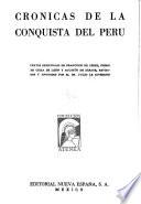 Crónicas de la conquista del Perú