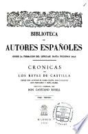 Crónicas de los reyes de Castilla