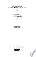 Crónicas teatrales