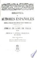 Cronicas y leyendas dramaticas de españa