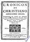 Cronicon de Christiano Adricomio Delfo