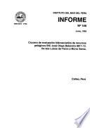 Crucero de evaluación hidroacústica de recursos pelágicos BIC José Olaya Balandra 98-12