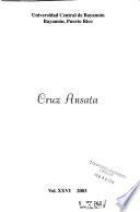 Cruz ansata : ensayos Universidad Central de Bayamón