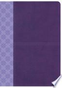 CSB Study Bible, Purple LeatherTouch, Indexed