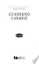 Cuaderno carmesí