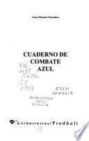 Cuaderno de combate azul