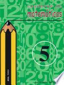 Cuaderno de matemáticas no 5. Primaria