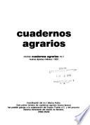 Cuadernos agrarios