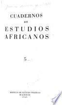 Cuadernos de estudios africanos