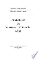 Cuadernos de historia de España