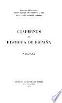 Cuadernos de historia de España