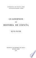 Cuadernos de historia de España