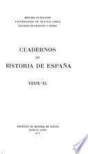 Cuadernos de historia de España