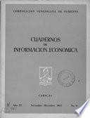 Cuadernos de informacion economica Venezolana