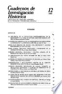 Cuadernos de investigación histórica