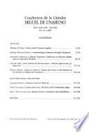 Cuadernos de la Cátedra Miguel de Unamuno