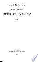 Cuadernos de la Cátedra Miguel de Unamuno