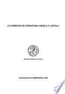 Cuadernos de literatura griega y latina