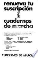 Cuadernos de marcha