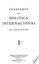 Cuadernos de política internacional