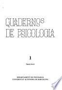 Cuadernos de psicología