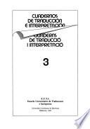 Cuadernos de traducción e interpretación