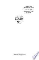 Cuadernos del Centro Latinoamericano de Economía Humana