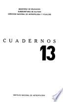 Cuadernos del Instituto Nacional de Antropología