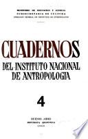 Cuadernos del Instituto Nacional de Antropología