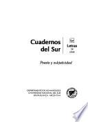 Cuadernos del sur